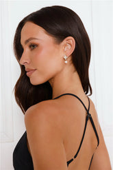 Sylviana Earrings Gold